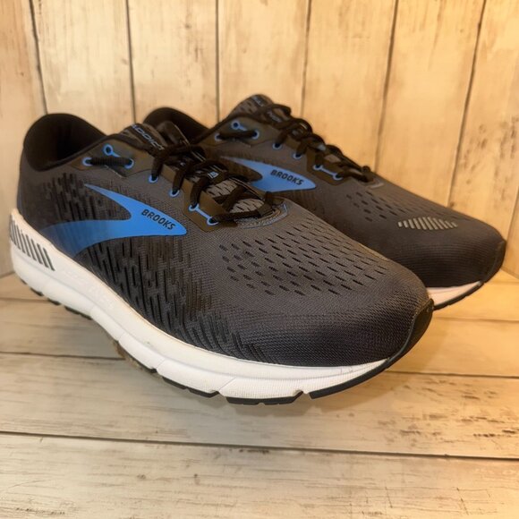 Brooks Addiction GTS 15 Mens Running Shoes Black Extra Wide 4E Size 13 - Picture 1 of 13